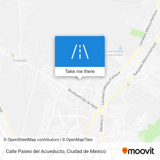 Calle Paseo del Acueducto map