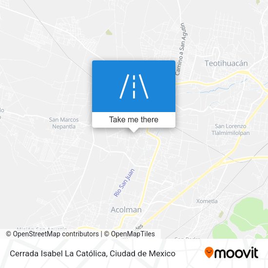 Cerrada Isabel La Católica map