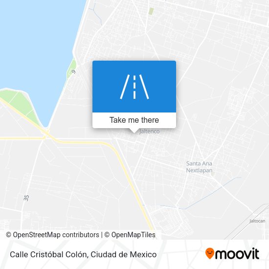 Calle Cristóbal Colón map
