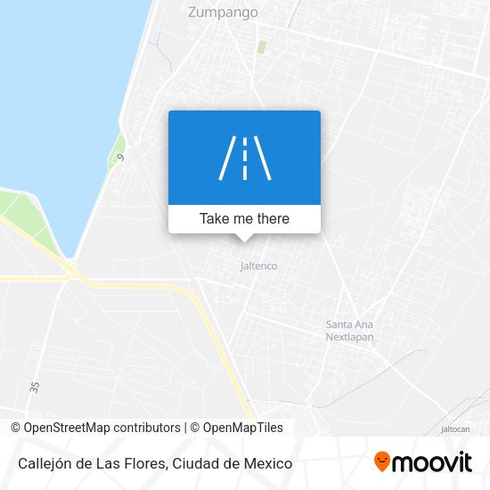 Mapa de Callejón de Las Flores