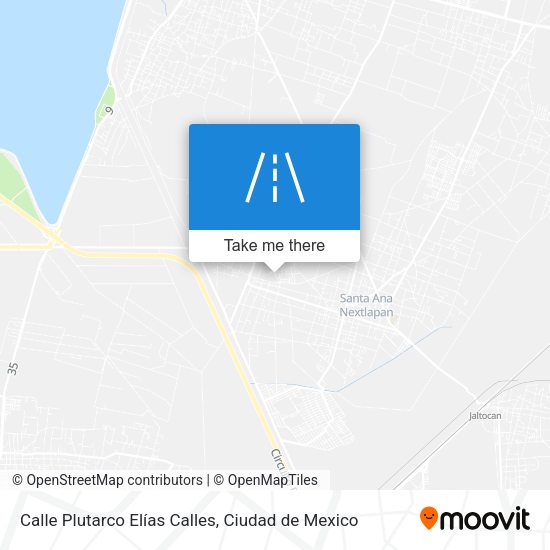 Mapa de Calle Plutarco Elías Calles