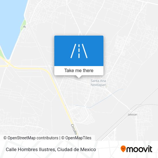 Calle Hombres Ilustres map