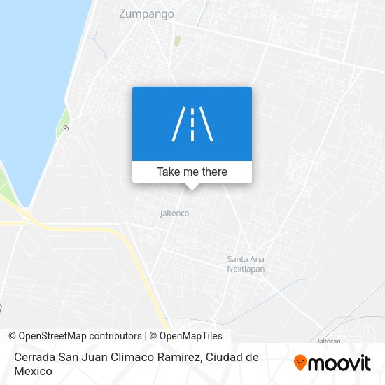 Cerrada San Juan Climaco Ramírez map