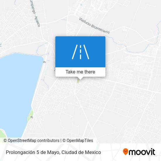 Prolongación 5 de Mayo map