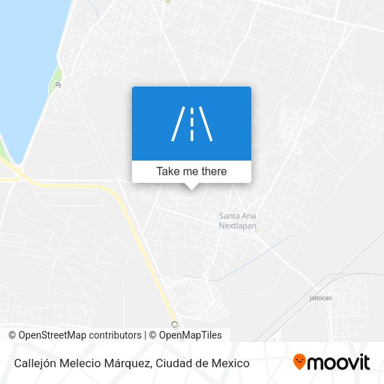 Callejón Melecio Márquez map