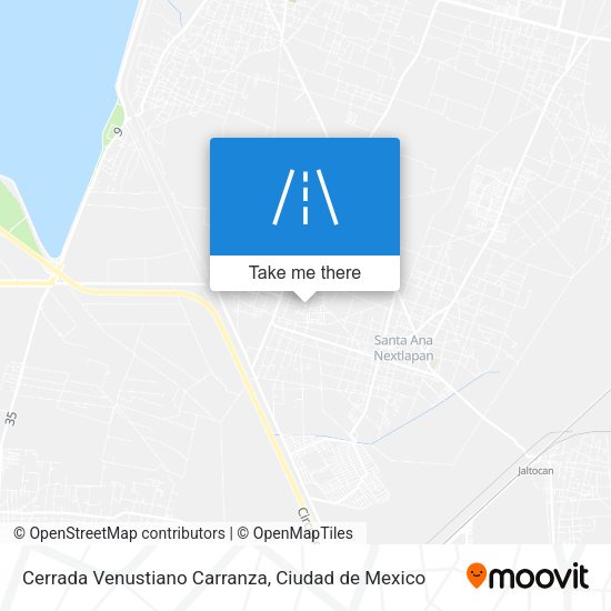 Cerrada Venustiano Carranza map