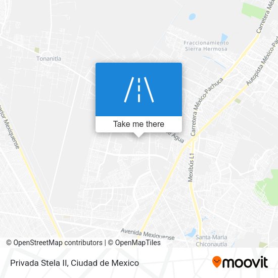 Privada Stela II map