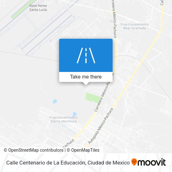 Calle Centenario de La Educación map