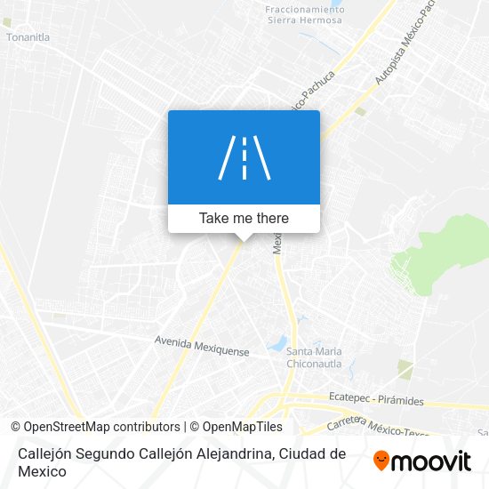 Mapa de Callejón Segundo Callejón Alejandrina