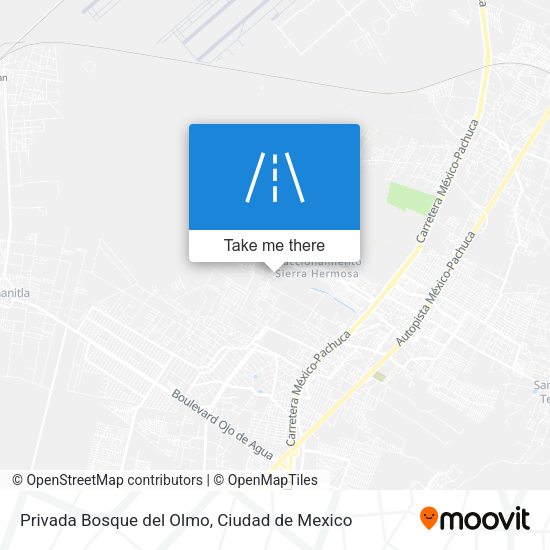Privada Bosque del Olmo map