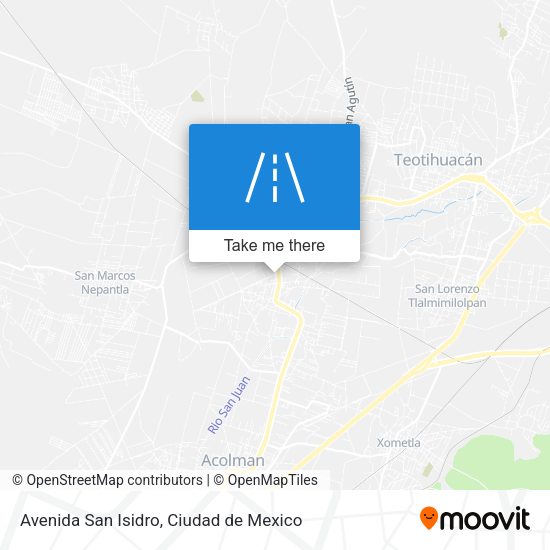 Avenida San Isidro map