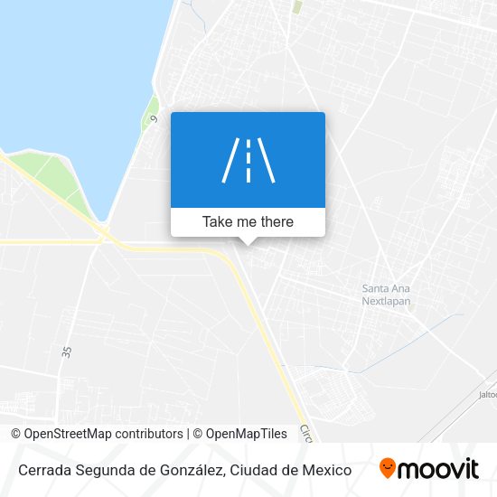 Mapa de Cerrada Segunda de González