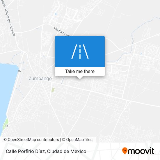 Calle Porfirio Díaz map