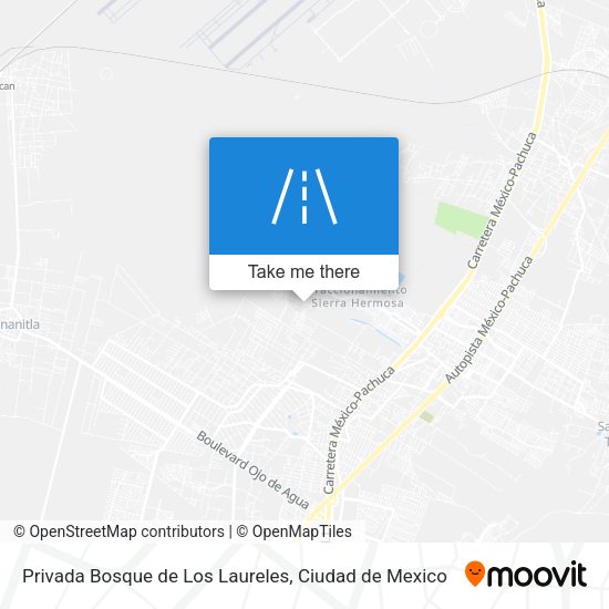 Privada Bosque de Los Laureles map