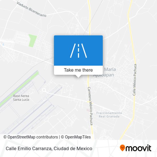 Calle Emilio Carranza map