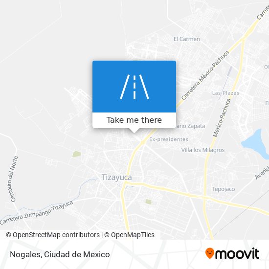 Mapa de Nogales