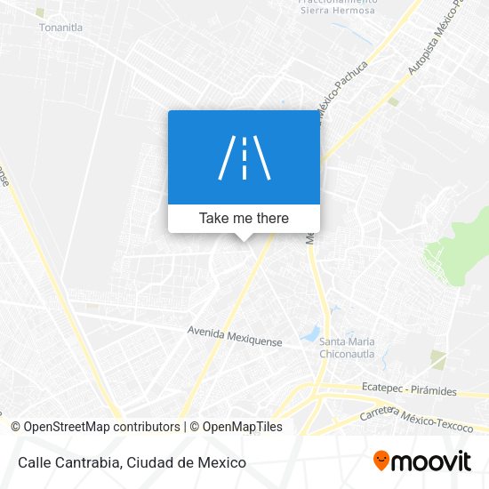 Calle Cantrabia map