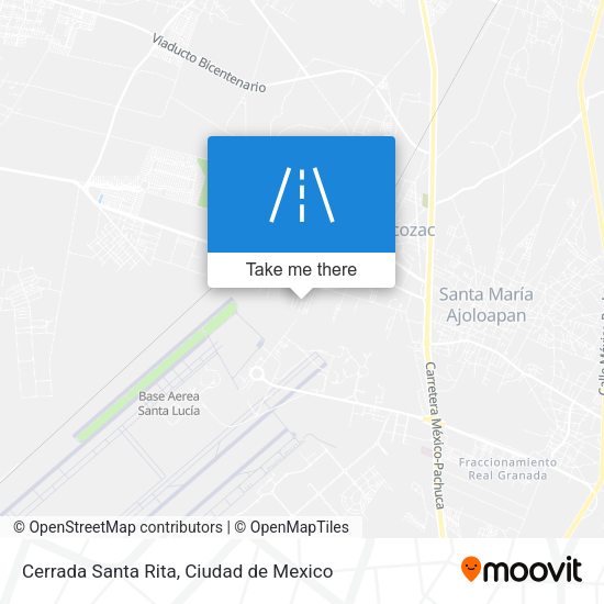 Mapa de Cerrada Santa Rita