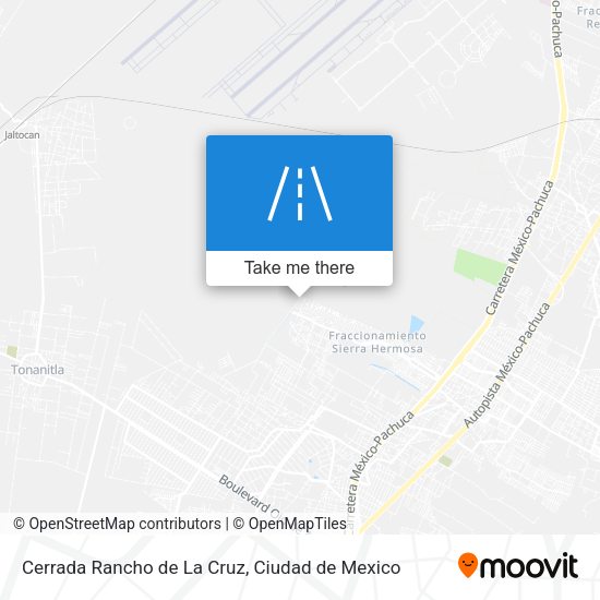 Cerrada Rancho de La Cruz map
