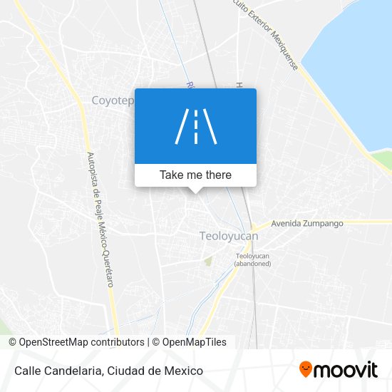 Calle Candelaria map