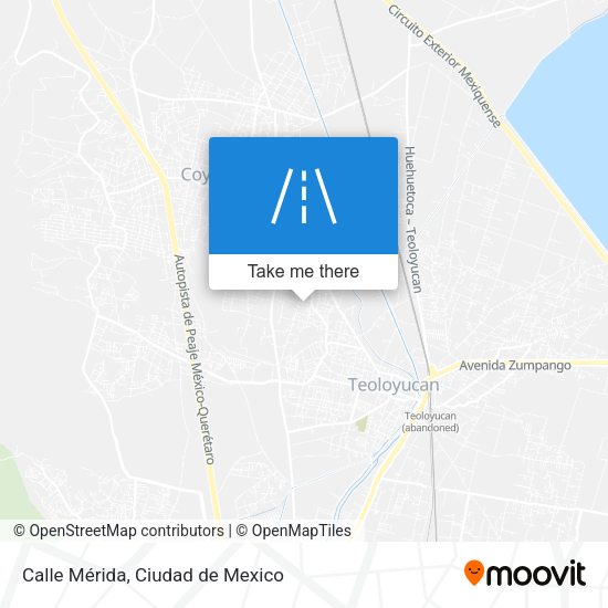 Calle Mérida map