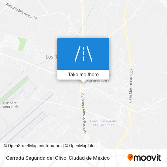 Cerrada Segunda del Olivo map