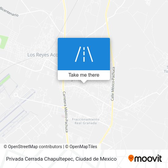 Privada Cerrada Chapultepec map