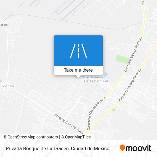 Mapa de Privada Bosque de La Dracen