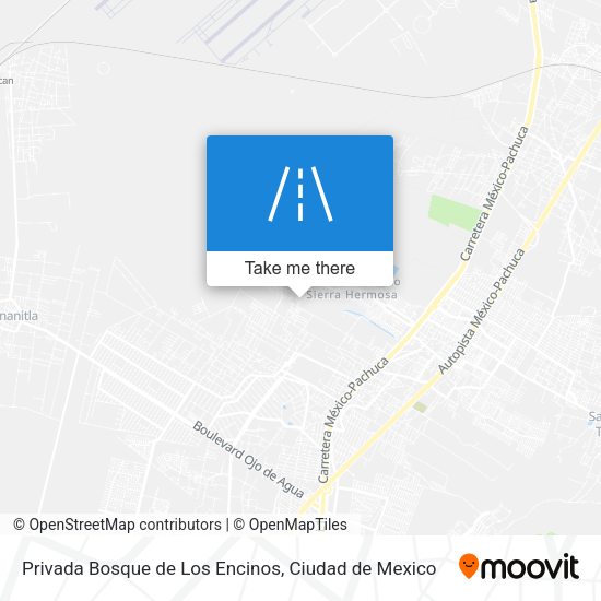 Privada Bosque de Los Encinos map