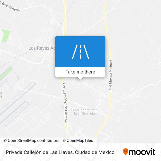Privada Callejón de Las Llaves map