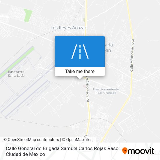 Calle General de Brigada Samuel Carlos Rojas Raso map