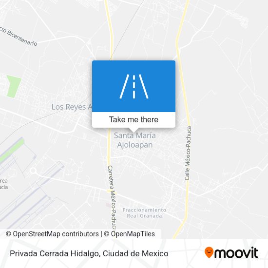 Privada Cerrada Hidalgo map