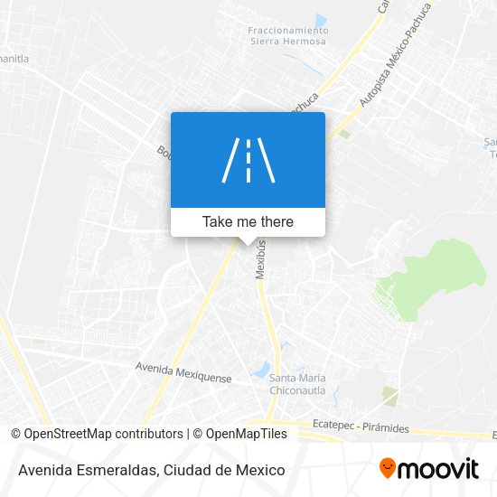 Avenida Esmeraldas map