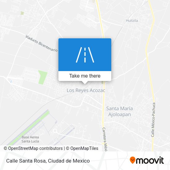 Calle Santa Rosa map