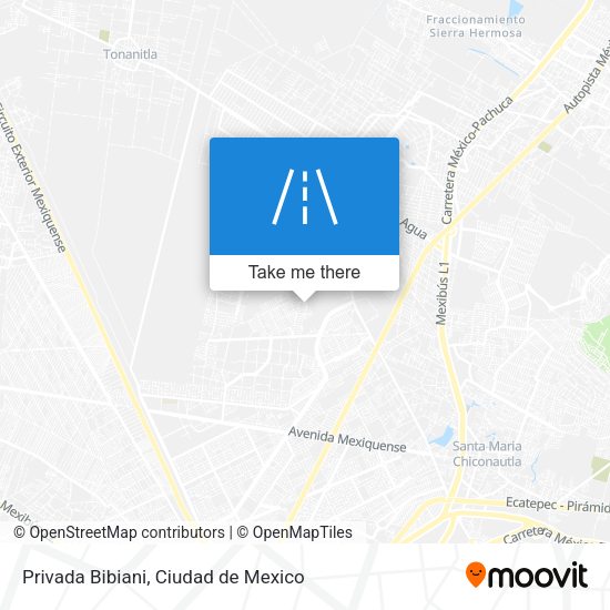 Privada Bibiani map