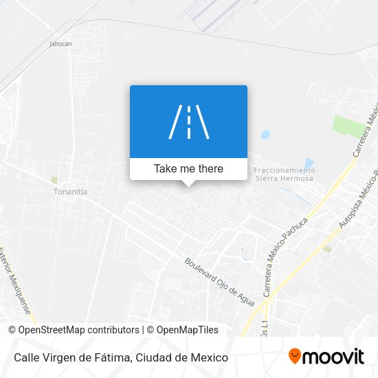Calle Virgen de Fátima map