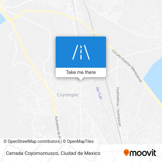 Cerrada Coyomomusco map