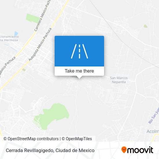 Mapa de Cerrada Revillagigedo