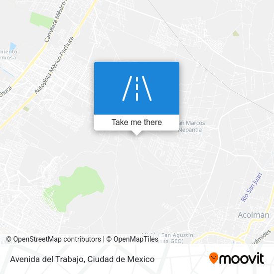 Avenida del Trabajo map