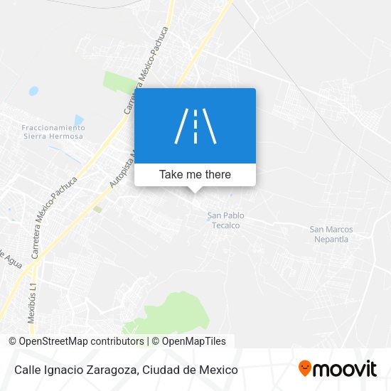 Calle Ignacio Zaragoza map