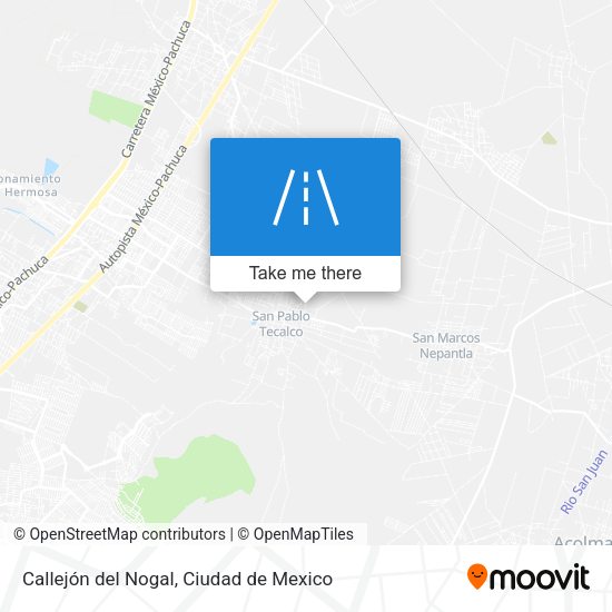 Callejón del Nogal map