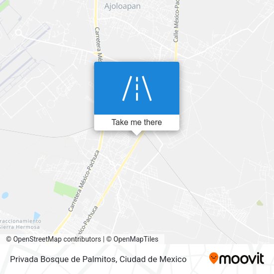 Privada Bosque de Palmitos map