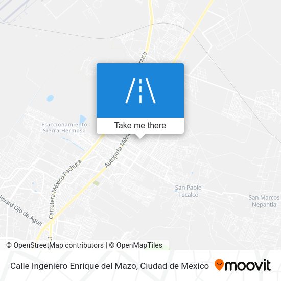 Calle Ingeniero Enrique del Mazo map