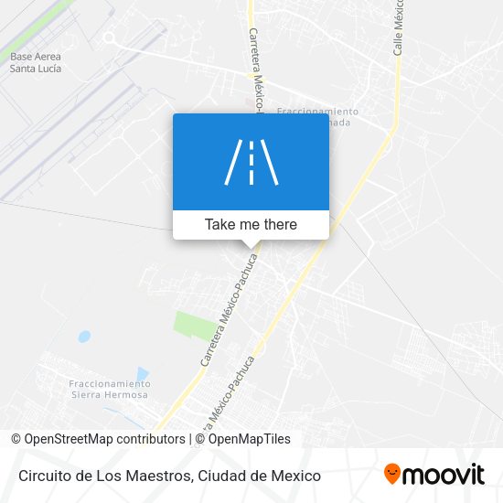 Circuito de Los Maestros map