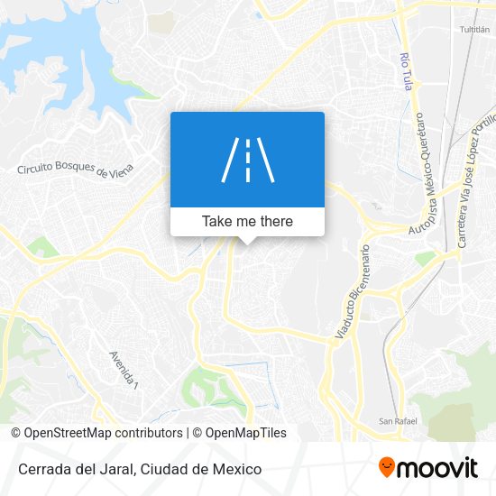 Cerrada del Jaral map