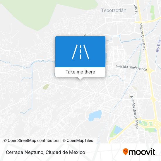 Cerrada Neptuno map