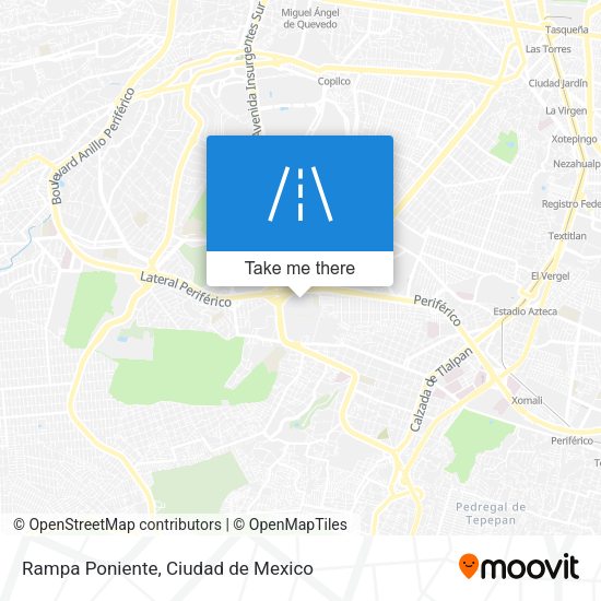 Rampa Poniente map
