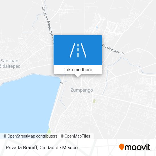 Privada Braniff map