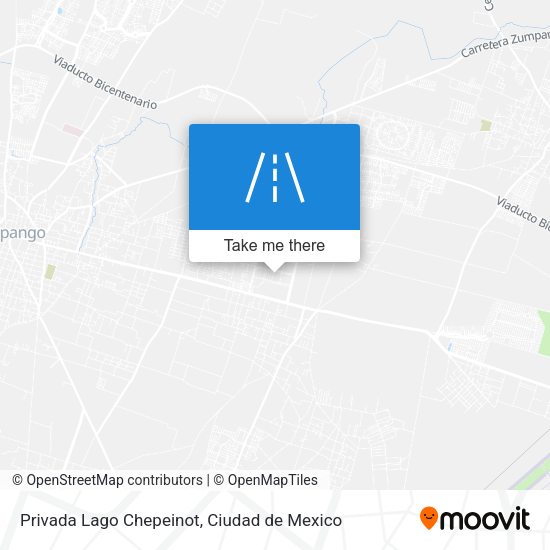 Privada Lago Chepeinot map