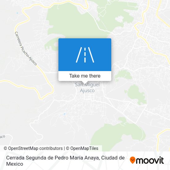 Cerrada Segunda de Pedro María Anaya map